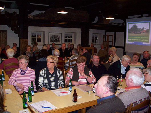 Jahreshauptversammlung am 18.03.2009