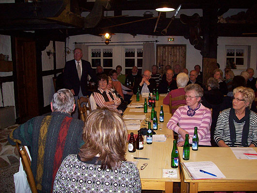 Jahreshauptversammlung am 18.03.2009